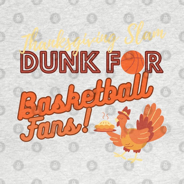 Thanksgiving Basketball Fans by FehuMarcinArt